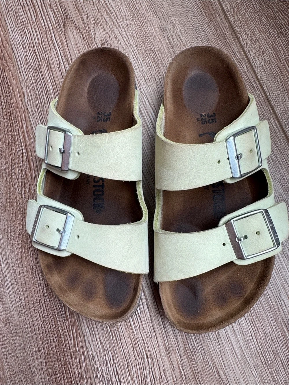 Birkenstock Arizona nubuck leather, size 35